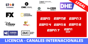LICENCIA - CANALES INTERNACIONALES